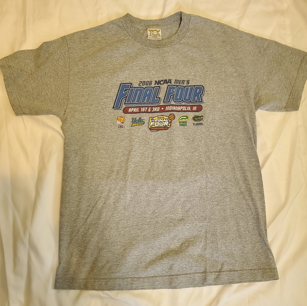 Champion Gray Ncaa Final Four Graphic Tee